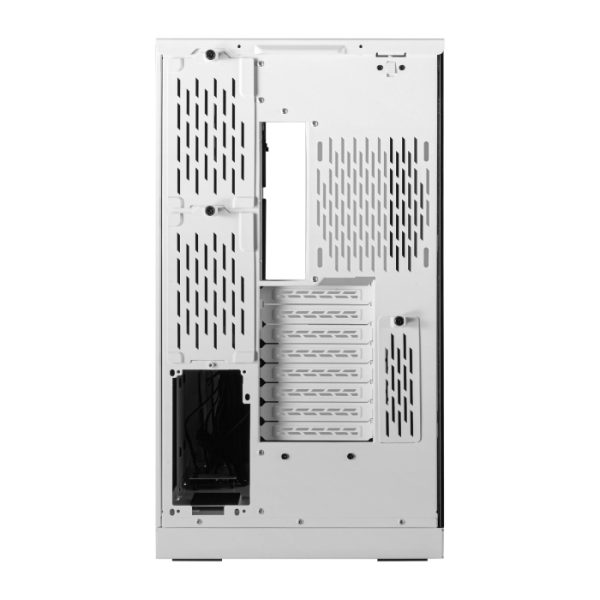 LIAN LI O11 Dynamic XL ROG Certified Tempered Glass Side & Front Panel + RGB Lighting Front Panel Case - White - Image 2