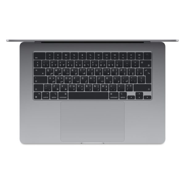 Apple MacBook Air 15" M2 Chip 8-Core CPU 10-Core GPU 16-Core Neural Engine 8GB RAM 512GB SSD (English/Arabic Keyboard) - Space Grey - Image 5