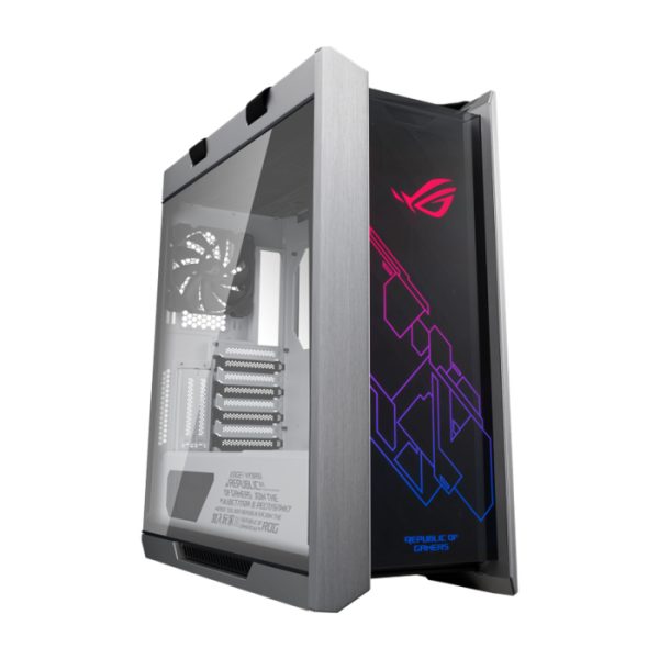 Asus Rog Strix Helios Mid-Tower 3-Side Tempered Glass Panel Case with Dynamic RGB Lighting Front Panel - White - Image 6