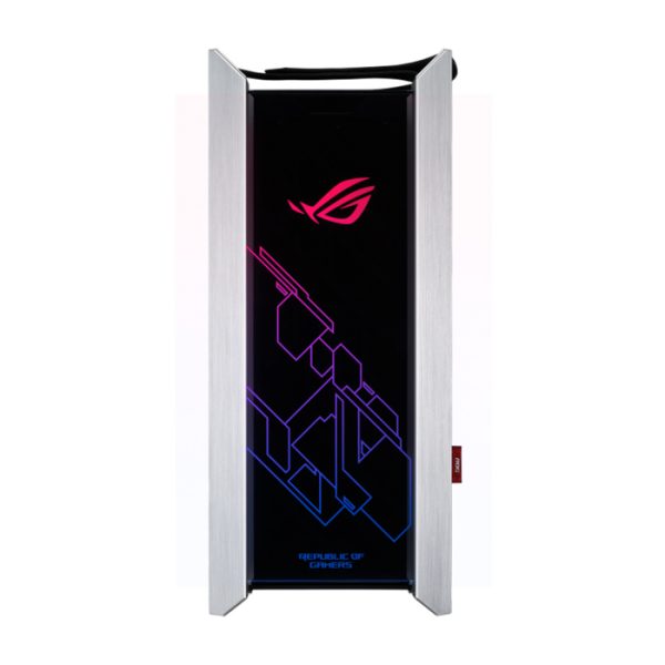 Asus Rog Strix Helios Mid-Tower 3-Side Tempered Glass Panel Case with Dynamic RGB Lighting Front Panel - White - Image 4