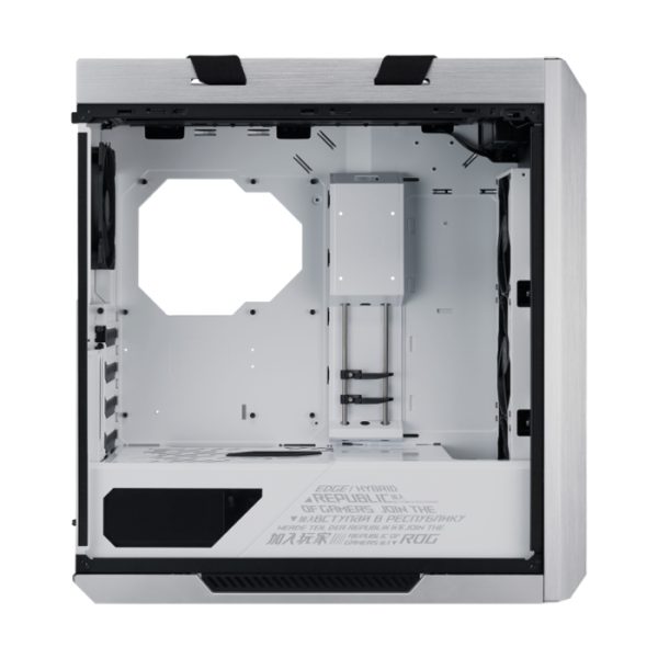 Asus Rog Strix Helios Mid-Tower 3-Side Tempered Glass Panel Case with Dynamic RGB Lighting Front Panel - White - Image 2