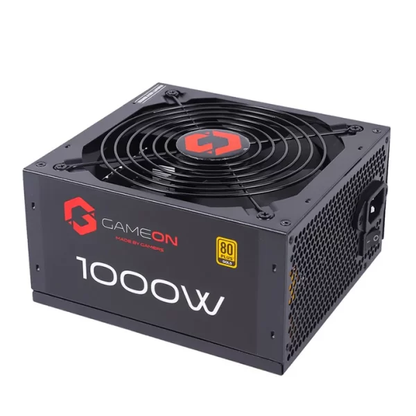 GAMEON - SPY2 ATX 1000 WATTS 80 PLUS Gold Value Gaming Power Supply - Black - Image 5