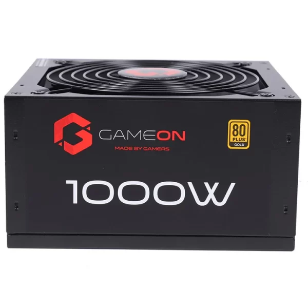 GAMEON - SPY2 ATX 1000 WATTS 80 PLUS Gold Value Gaming Power Supply - Black - Image 4