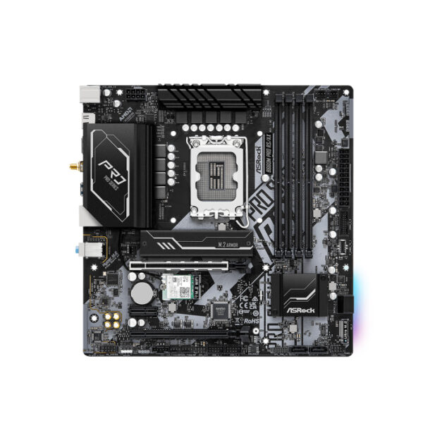 ASRock Intel B660M Pro RS/AX LGA1700 DDR4 Motherboard - Image 5