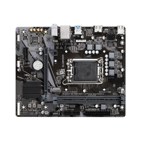 GigaByte Intel H610M K V2 DDR4 Micro-ATX MotherBoard - Image 2