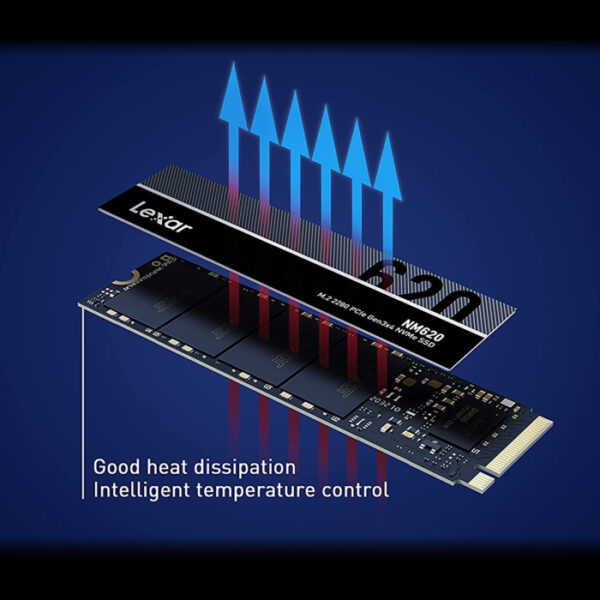 Lexar NM620 M.2 2280 PCIe Gen3x4 1TB NVMe SSD Up To 3500MB/s Read - Image 5